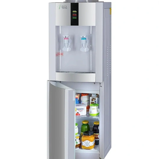 Кулер для воды напольный Ecotronic H1-LF White с холодильником