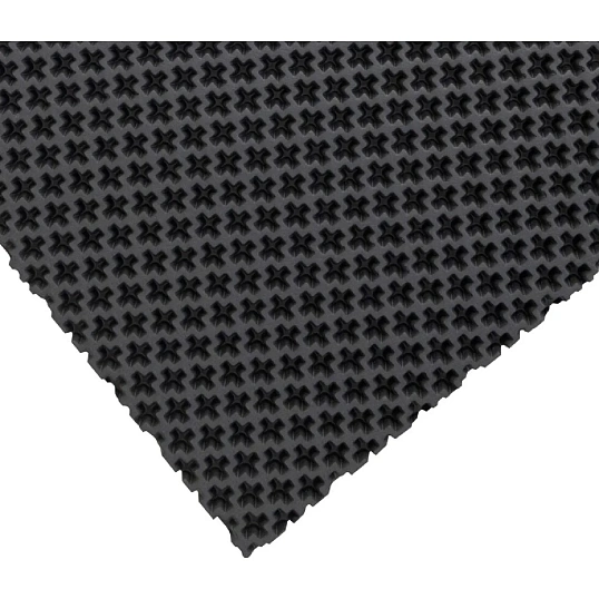 Коврик входной универсальный 60x40x1,1 рисунок  Кросс (ЭВА)серый_УК060040