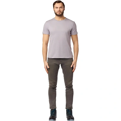 Футболка (160 г.) с кор.рукавом св.серый (L)