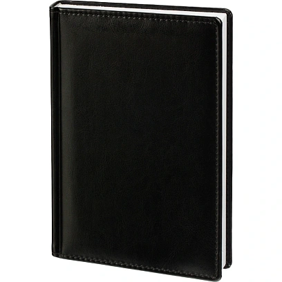 Ежедневник датированный 2026, черн, А5, 148x218 мм, 352 стр,АТТАСНЕ Agenda