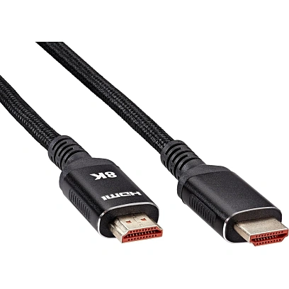 Кабель HDMI 19M/M,ver. 2.1 8KX60Hz (Econom) оплетк 7.5m iOpen <ACG859B-7.5