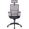 Кресло BN_Zm_EChair-601 MC сетка, серый/черный