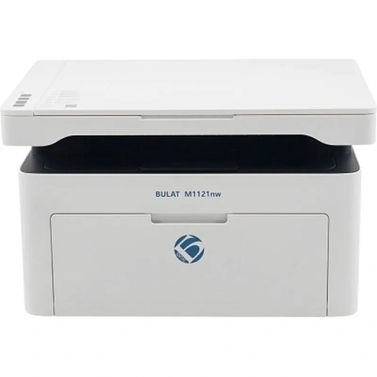 МФУ лазерное BULAT M1121nw ч/б,А4,21 стр/м.600dpi,USB,LAN,Wi-Fi ст.1000 с