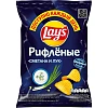 Чипсы Lays рифленые сметана лук, 70г