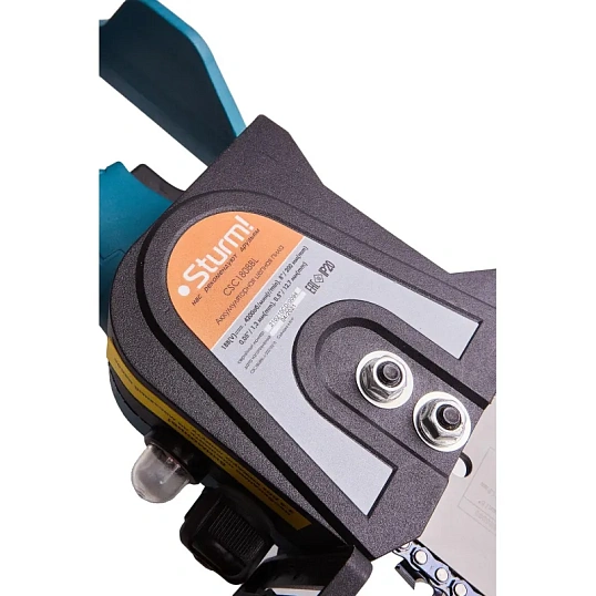 Пила цепная аккумуляторная б/щ Sturm CSC1808BL, 18 В, без ЗУ и АКБ, 20 см