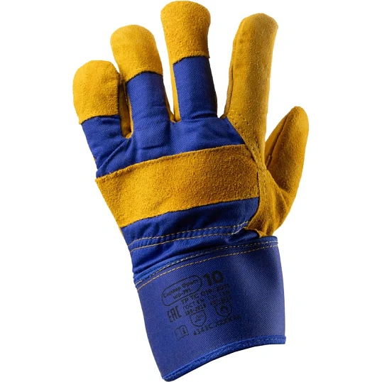 Перчатки спилковые Manipula СТАЛКЕР ФРОСТ (SPL-73/WG-791) р.10 (XL)