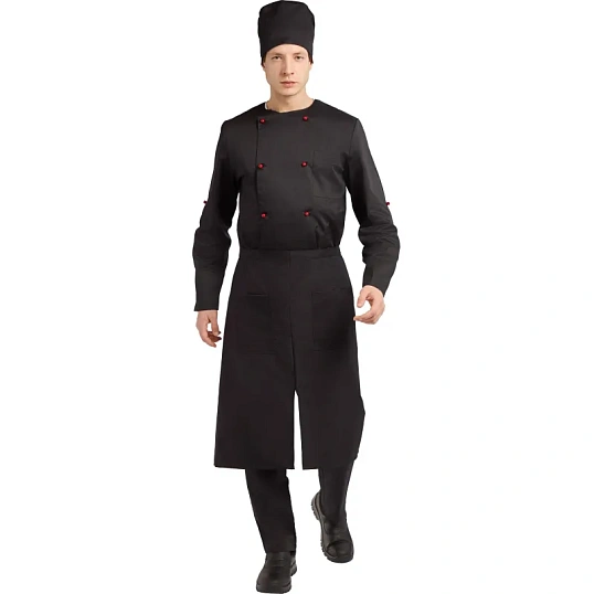 Колпак поварской (таблетка) черная