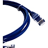 Патч-корд TWT TWT-45-45-1.5-BL UTP кат.5e, 1.5 м, синий