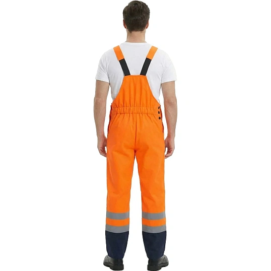 Костюм лет муж (куртка,пк) лс07 оранж/т.син 120-124/170-176