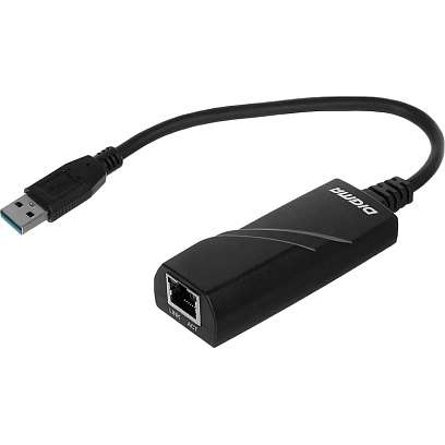 Сетевой адаптер Gigabit Ethernet Digma D-USB3-LAN1000 USB 3.0