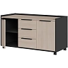 Тумба выкатн. К-Loft Director 241T006 1170x500x635 дуб скандин/графит