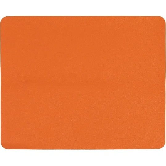 Коврик для мыши HMP0004 иск.кожа/22х18х0,12/оранжевый