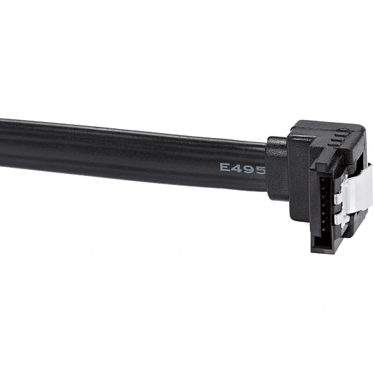 Кабель SATA M --SATA M 3.0V 7 pin  угл разъем Telecom  0.5m <TUS705-0.5M