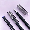 Ручка шариковая неавтомат. BV PointWrite Black 0,38мм синяя 20-0265