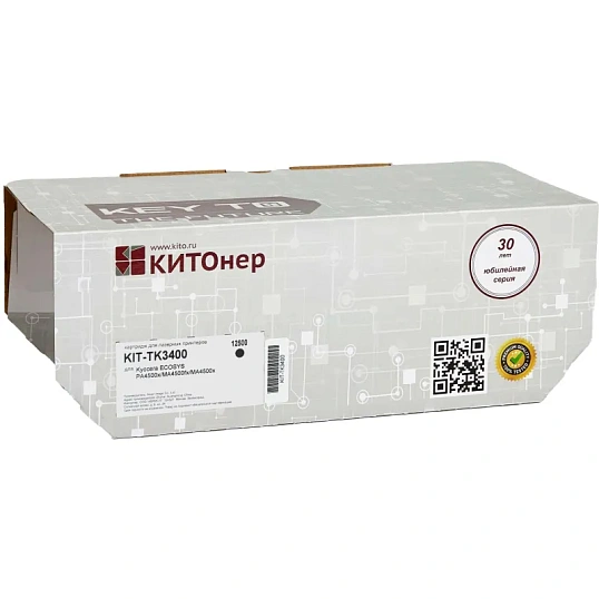 Тонер-картридж КИТОнер KIT-TK3400 чер. для Kyocera PA4500x/MA4500x