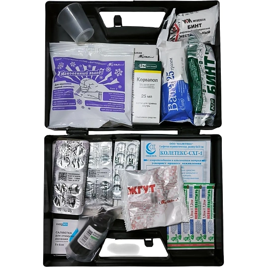 Аптечка универсальная пласт.чемодан (2-7 чел.) тип20(50186)