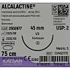 Шовный материал ALCALACTINE 2 75см, колющ. 45мм 1/2 12шт C0145Z1T75