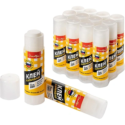 Клей-карандаш 35г Глобус ПВП 1024