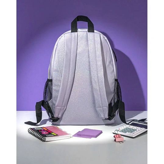 Рюкзак Smart экокожа, сиреневый