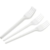 Вилка одноразовая 165мм, бел., Выбор есть ПС 100шт/уп