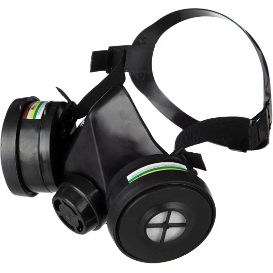 Полумаска РУ-60М марка АВЕК1Р1 от органич неорганич кислых газов аммиака