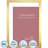 Рамка А4 пластиковая золото OFRAME 21х29,7 16111-A4 (12)