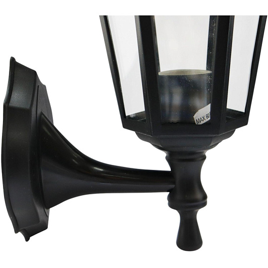 Светильник уличный НБУ 06-60-001 У1 Леда 1, черный/стекло, 60Вт, IP44