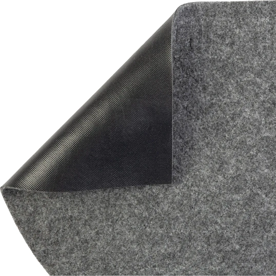 Коврик входной влаговпитывающий с тисн ХОЛЛ In'Loran 60х90см серый 130К-694