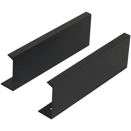 Ручка УЗК_профиль меб.StahlBuro A306-96(16673) BL матовый черный 2шт/уп