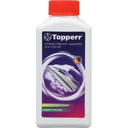 Средство для удаления накипи Topperr, для утюгов, 250 мл (3003)