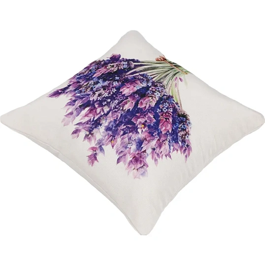 Подушка декоративная 40х40см (хлопок 60%, ПЭ 40%/новолон ПЭ), ПД40-011