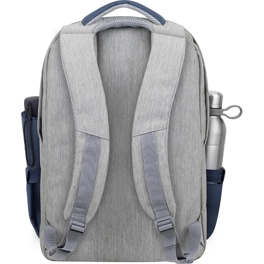 Рюкзак для ноутбука RIVACASE 7567 grey/dark blue 17.3/6