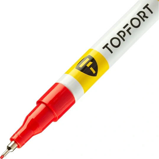 Маркер лаковый TOPFORT Paint 1 мм красный