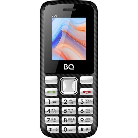 Мобильный телефон BQ 1860 Gem Black (чёрный) (без СЗУ)