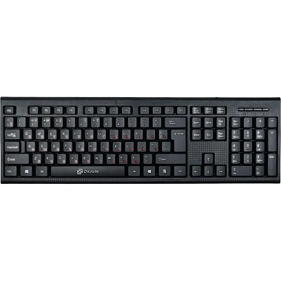 Клавиатура Oklick 120M USB черная