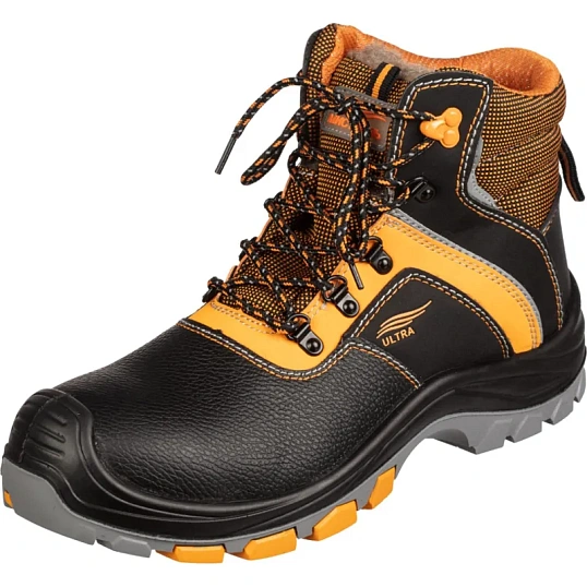 Ботинки Мистраль ULTRA ПУ/Р с КП и АС шерст. мех р38 (128709)