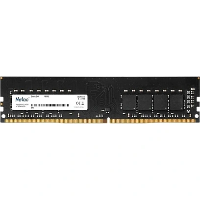 Модуль памяти Netac Basic DDR4 DIMM 16Gb 3200Мгц CL16(NTBSD4P32SP-16)