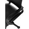 Кресло БР Комус Мебель Echair 396 LT, экокожа, черный, пластик