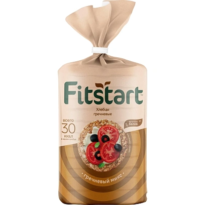 Хлебцы Fitstart Гречневый микс гречневые 90г