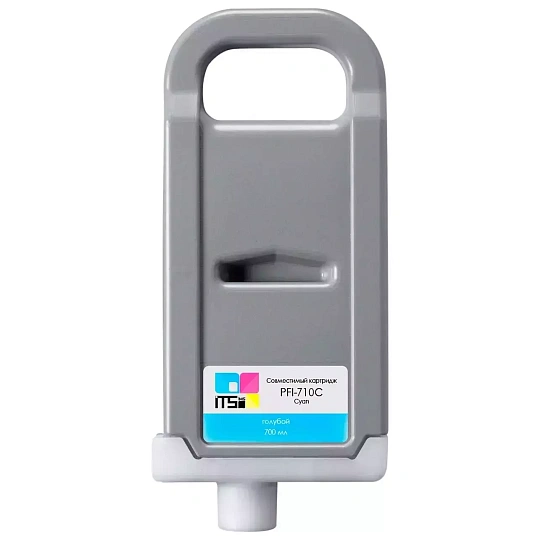 Картридж струйный ITSinks PFI-710C Совместимый (Cyan)