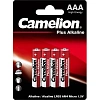 Батарейка Camelion AAA/LR 03 Plus Alkaline BL-4 1.5В(4 шт в уп.)