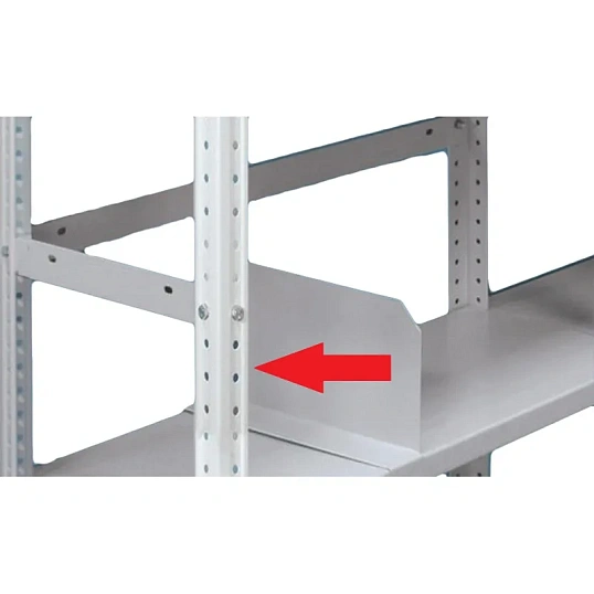 Планка-ограничитель Практик MS-100 (20шт/упак)