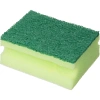 Губки для посуды Luscan Professional 90х70х38 мм 5 шт/уп