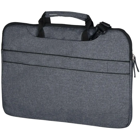 Сумка для документов с отд.для ноутбука 'Plush' 15.6, серо-синий, 956062