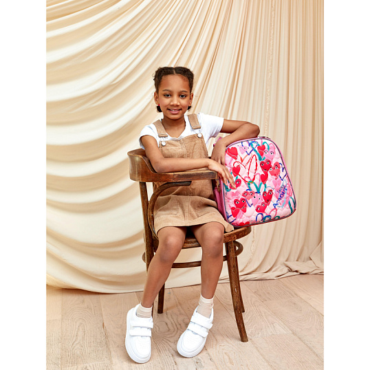 Ранец Комус Класс Basic Amour, розовый, 2 отд, эргоном спинка