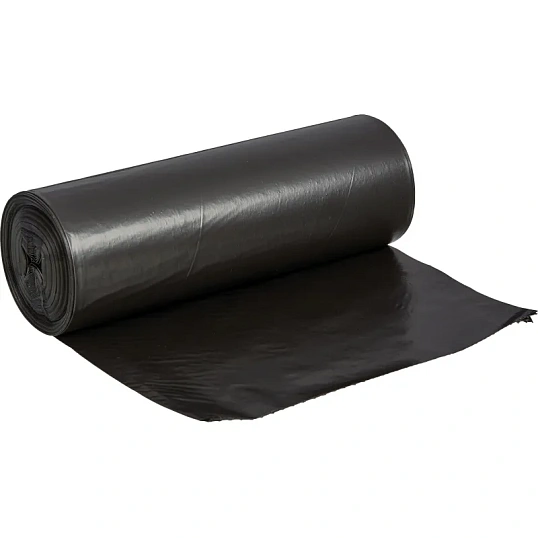 Мешки для мусора ПСД 240л 40мкм 10шт/рул черный 85x130см