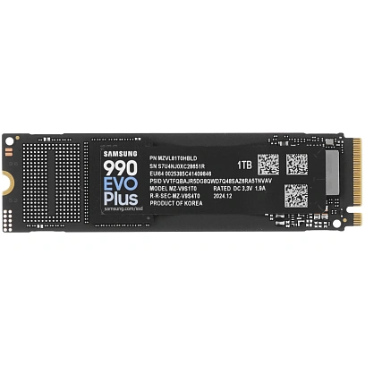 SSD накопитель SAMSUNG 990 EVO Plus 1Tb PCI-E 4.0x4(MZ-V9S1T0BW)