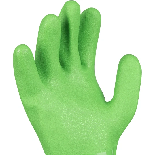 Перчатки TOPFORT КЩС МБС хлопк. с ПВХ покр. Профхим ПВХ р. 9