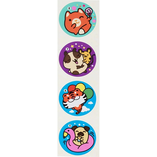 Гравюра малая набор для творчества Стикерняшки На рыбалке, Золото,Гро-008