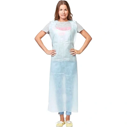 Фартук н/с, Tutami span L ламинир.110см пл.40 10шт/уп.  Гекса